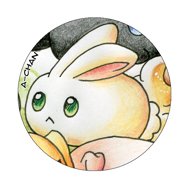 Button: Hase 